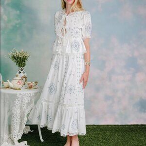 NWT. LOVE THE LABEL ADDY SKIRT MIDI SKIRT